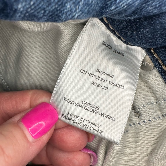 Silver Jeans Classic Indigo Denim - Picture 4 of 5